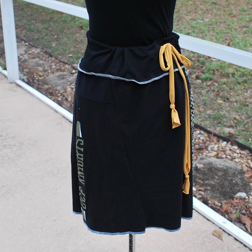 Ucf Central Florida Knights Skirt Tie Waist